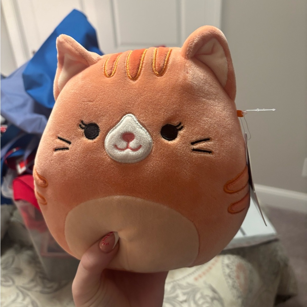 Orange Cat Plush Toy